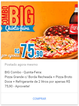 google-post-promocao-pizzaria